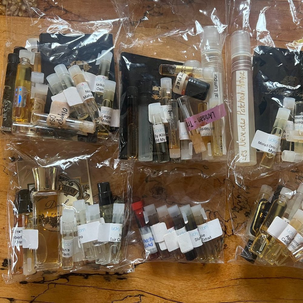Massive Lot - High and Niche Perfume Samples and Travel Sz w Discount Shipping!